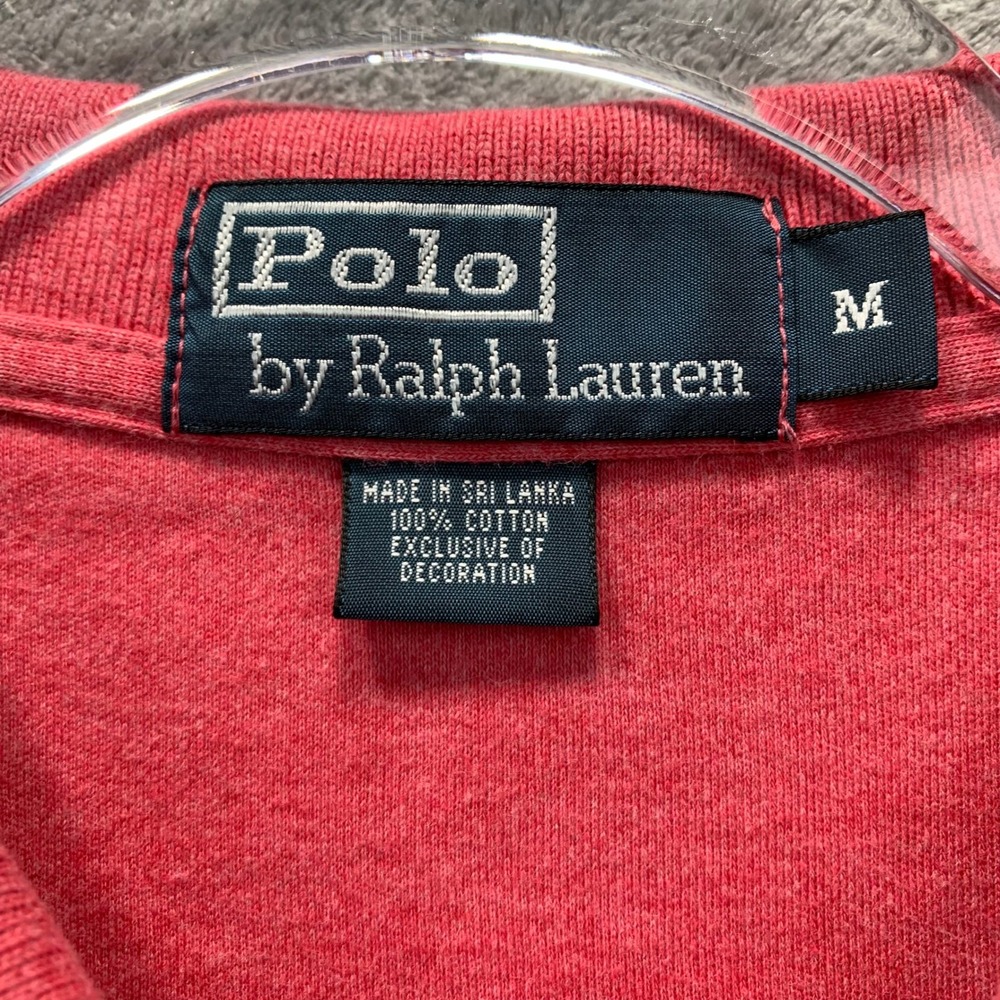 Polo by Ralph Lauren Mens Shirt Med Watermelon Short Sleeve Cotton Classic Fit - Picture 2 of 10